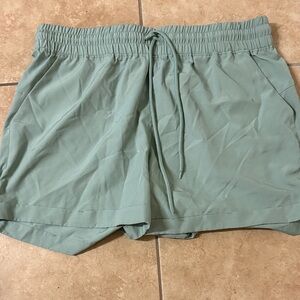 Women's Athletic Shorts in Green